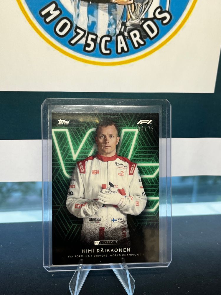 Kimi Räikkönen Collectible Card 04/75