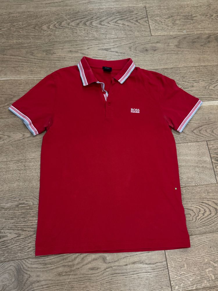 BOSS Hugo Boss Red Polo Shirt product image