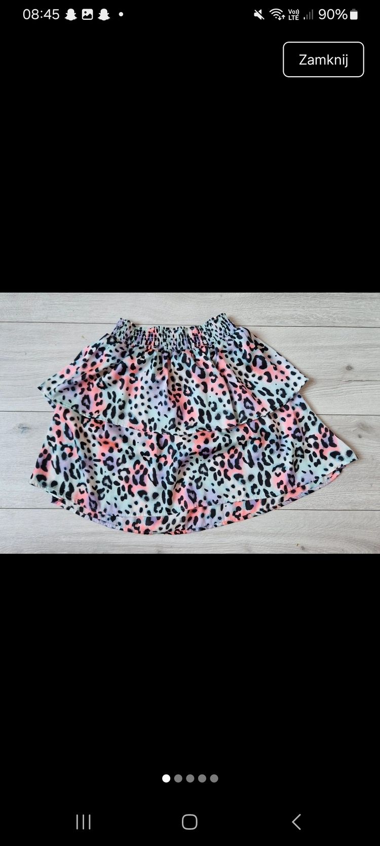 H&M Leopard Print Skirt product image