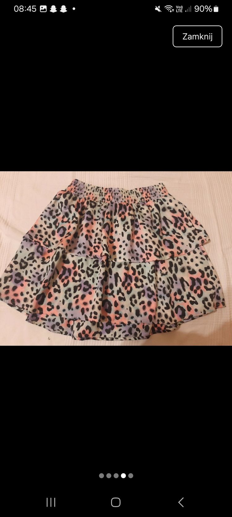 Leopard Print Skirt 4
