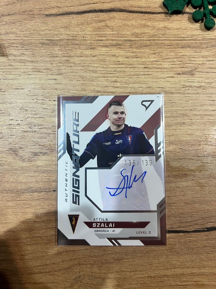 Authetic Signature Sports Card