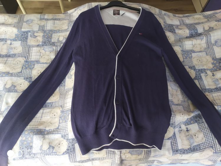Tommy Hilfiger Denim Navy Blue Cardigan image 5