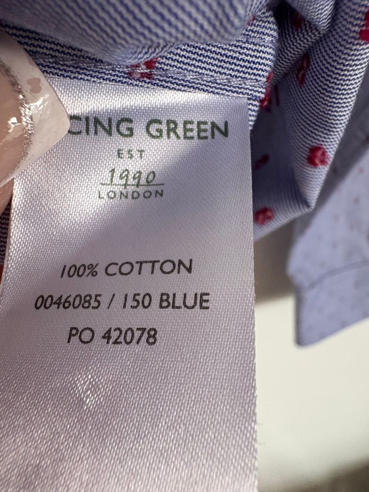 Racing Green Tailored Fit Men'S Shirt imagen 7
