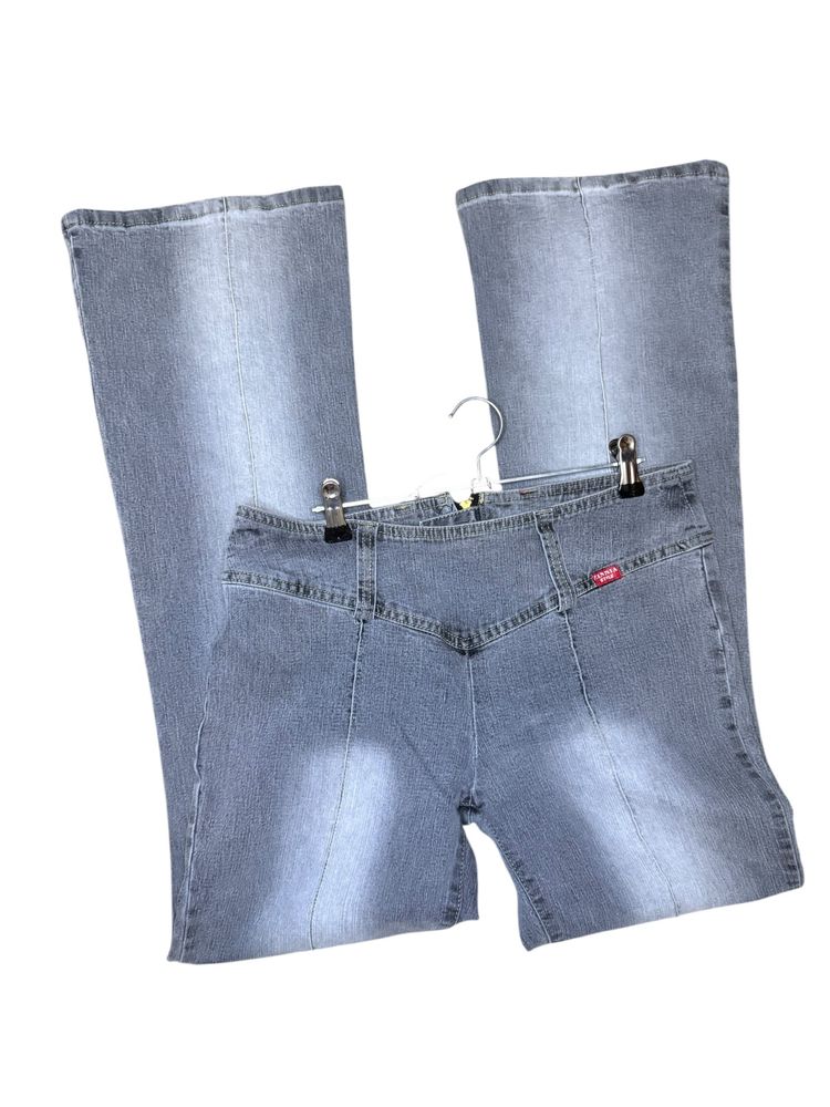 Miss sixty style grey low rise flared jeans W30