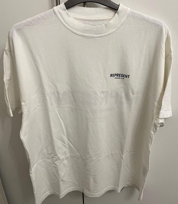REPRESENT white t-shirt