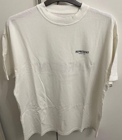 REPRESENT white t-shirt