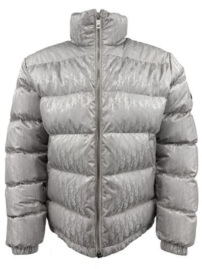 Dior Oblique Down Jacket - Silver (140225009)