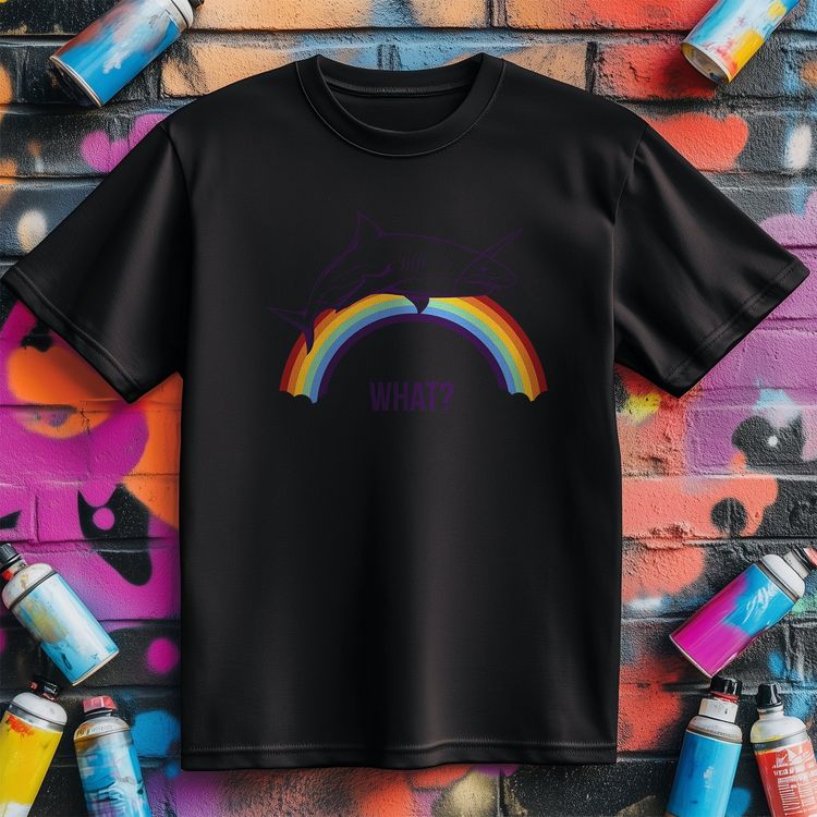 Shark Rainbow T-Shirt - Dive into US
