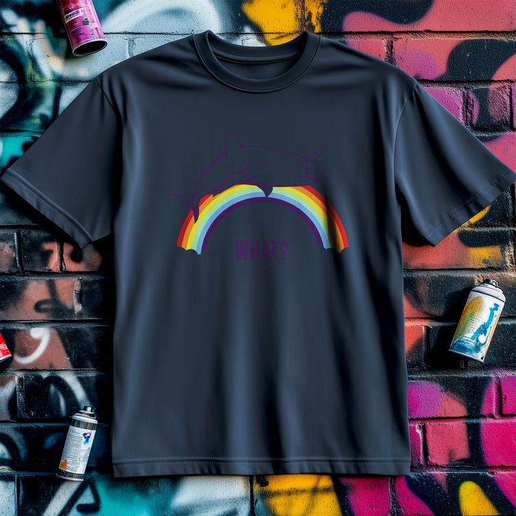 Shark Rainbow T-Shirt - Dive into US 4