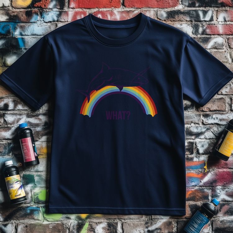 Shark Rainbow T-Shirt - Dive into US 3