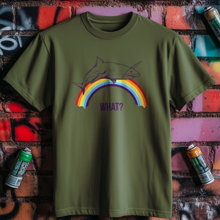 Shark Rainbow T-Shirt - Dive into US 2