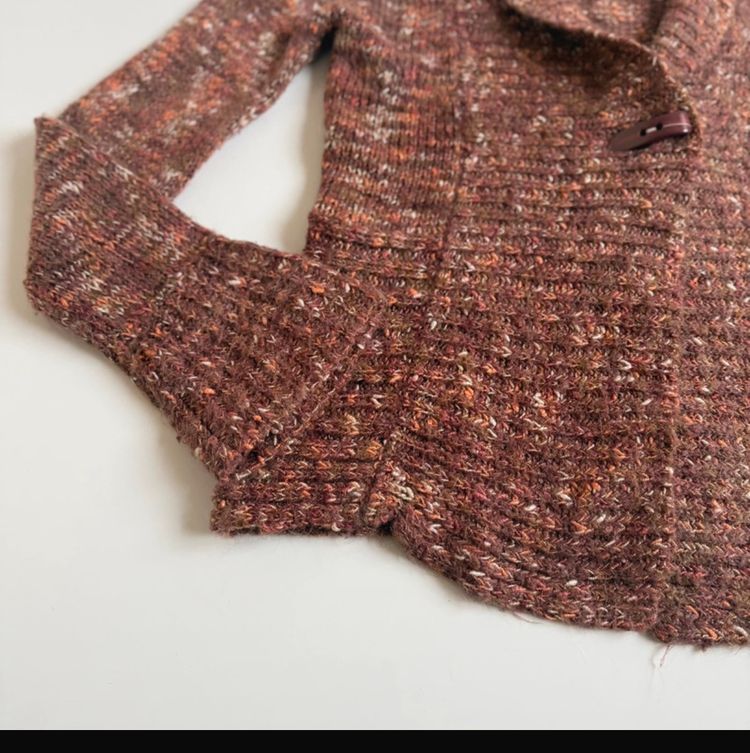 Dunnes y2k fairy brown knit cardigan sweater 2