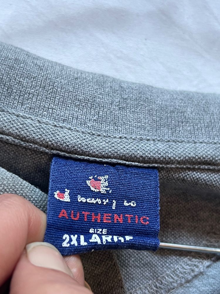 Champion grey long sleeve polo shirt 3