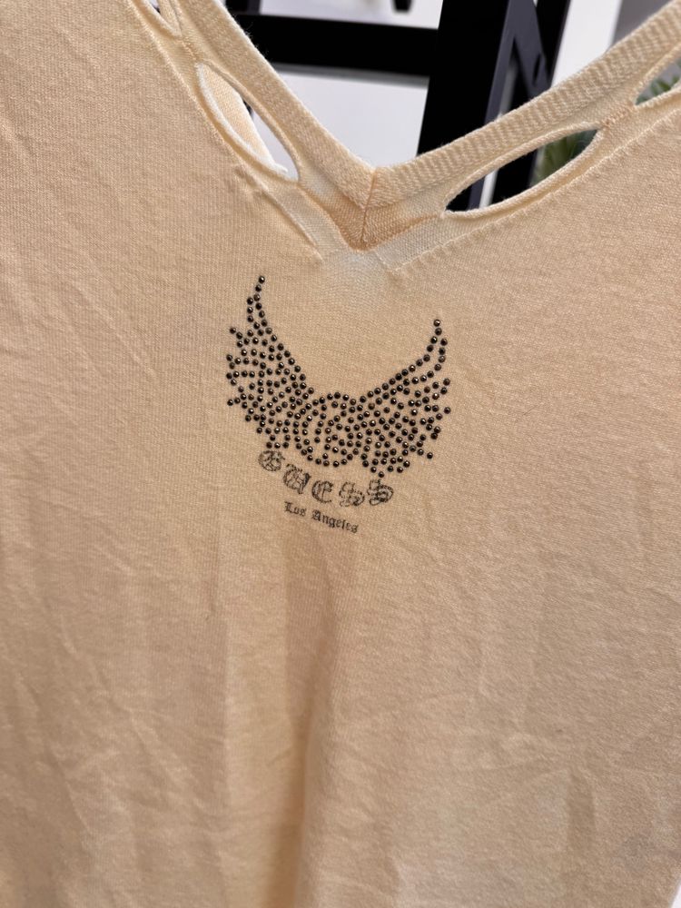Guess Beige Long Sleeve Top 2