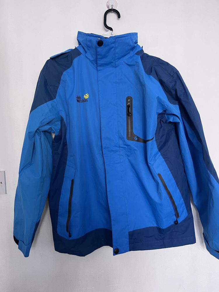 Jack Wolfskin Blue Outdoor Jacket