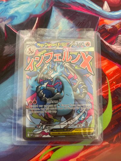 Mega Charizard X Ex Pokémon Card sealed