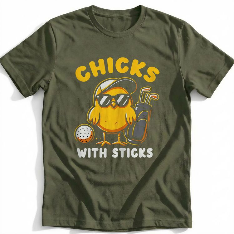 CHICKS WITH STICKS 028 T Shirt US 4