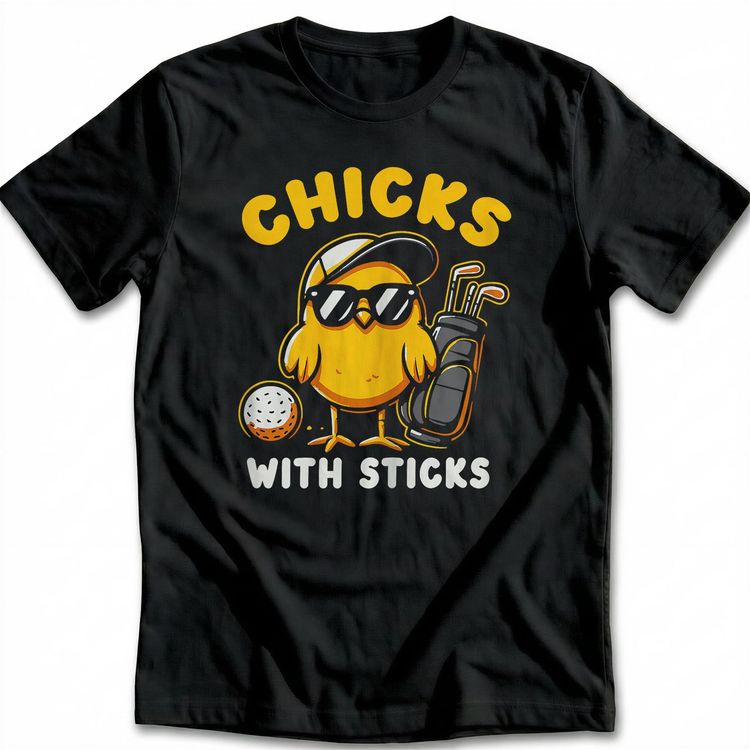 CHICKS WITH STICKS 028 T Shirt US