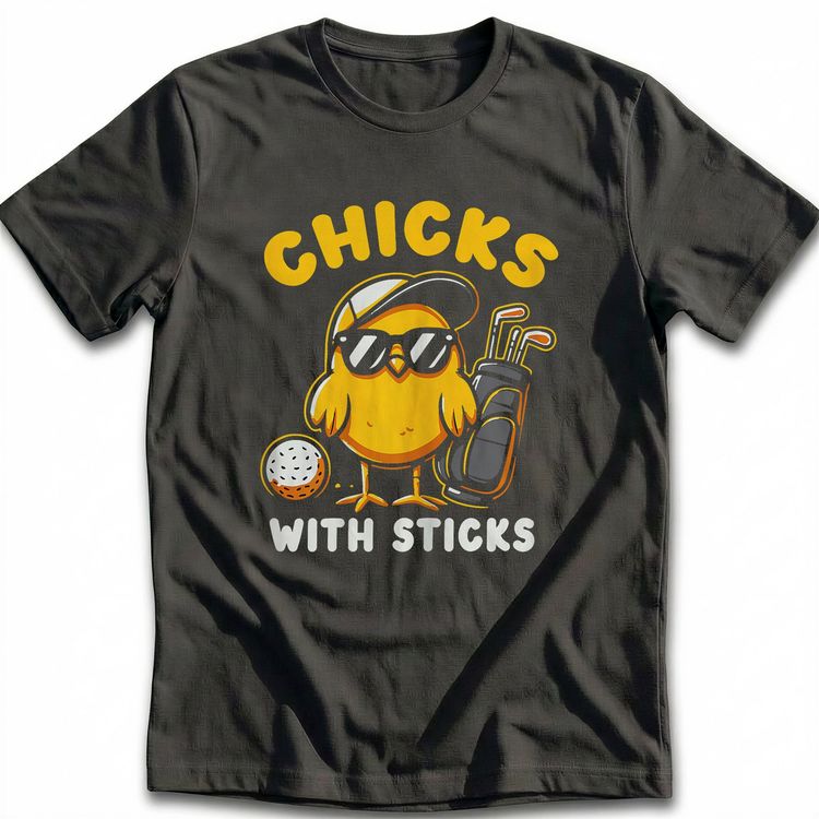 CHICKS WITH STICKS 028 T Shirt US 3