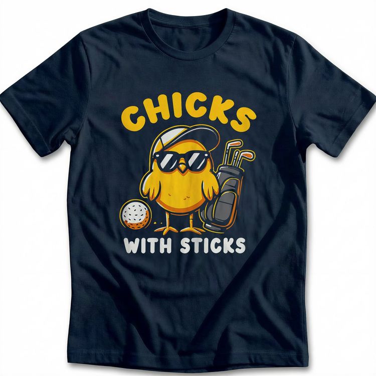 CHICKS WITH STICKS 028 T Shirt US 5