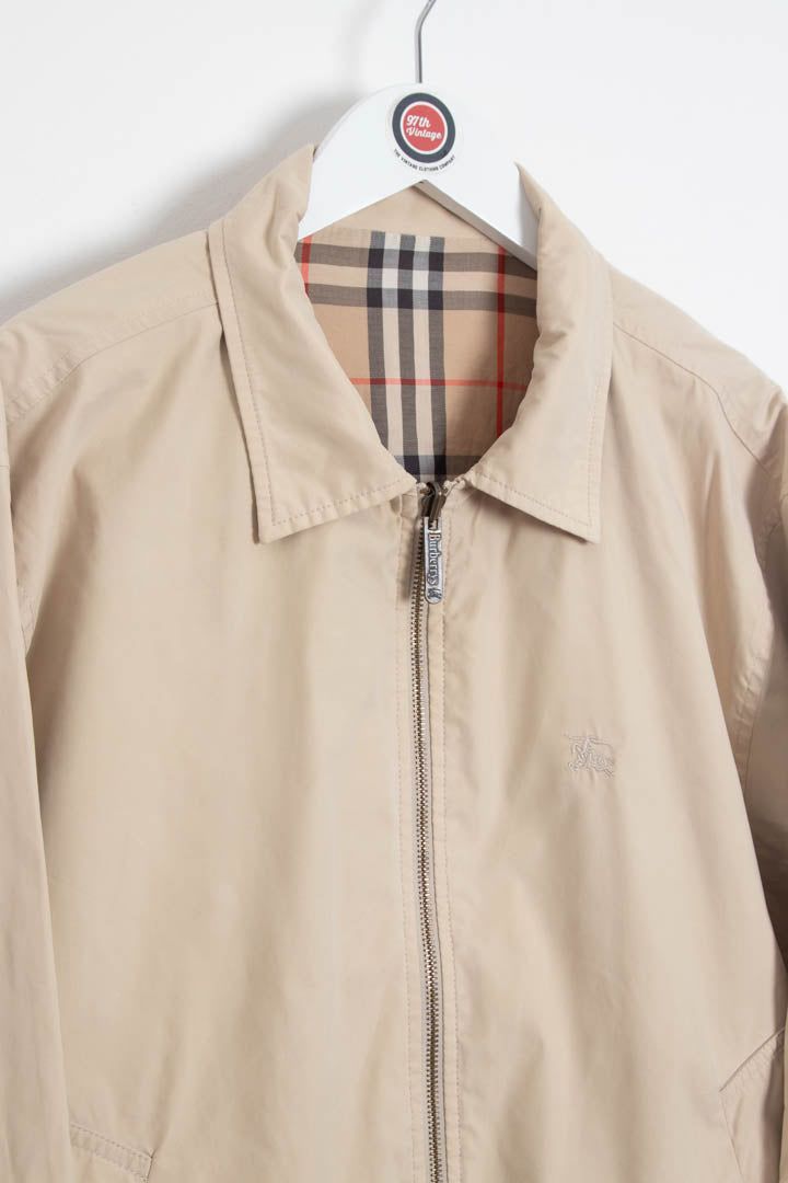 Burberry Nova Check Reversible Harrington Jacket (M) image 8
