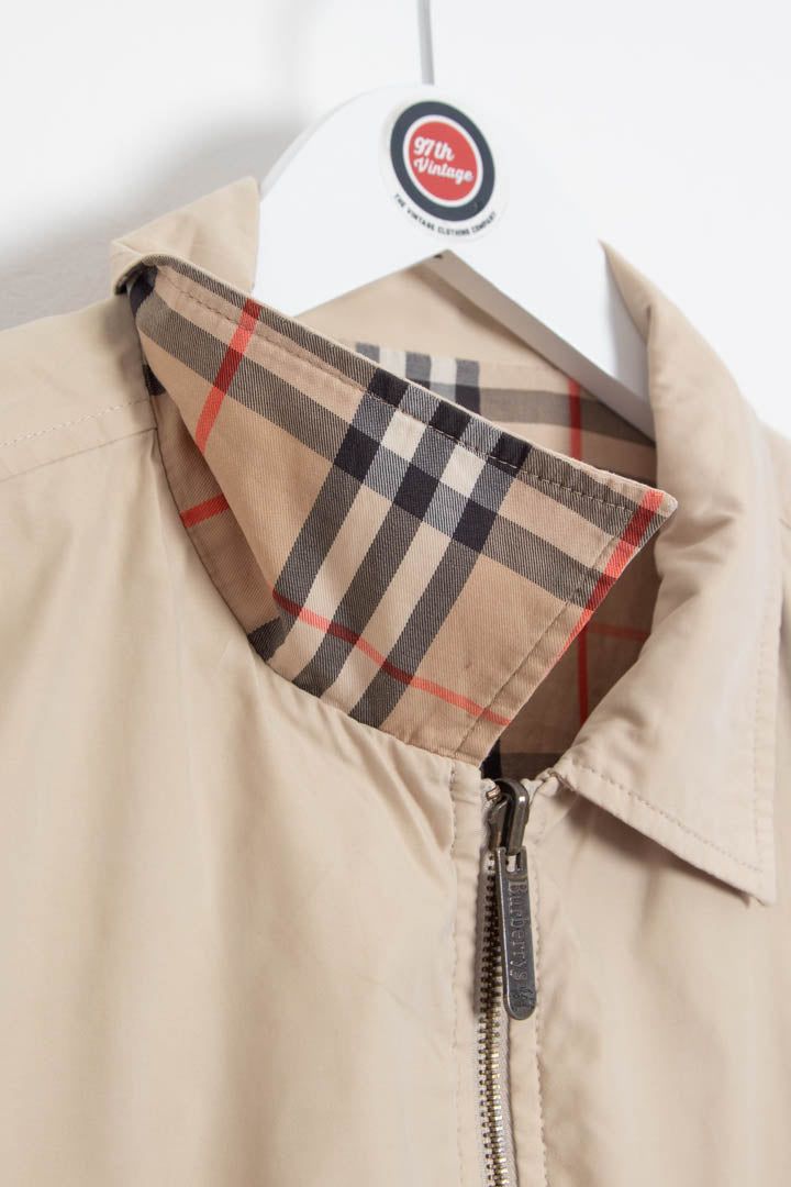 Burberry Nova Check Reversible Harrington Jacket (M) image 13