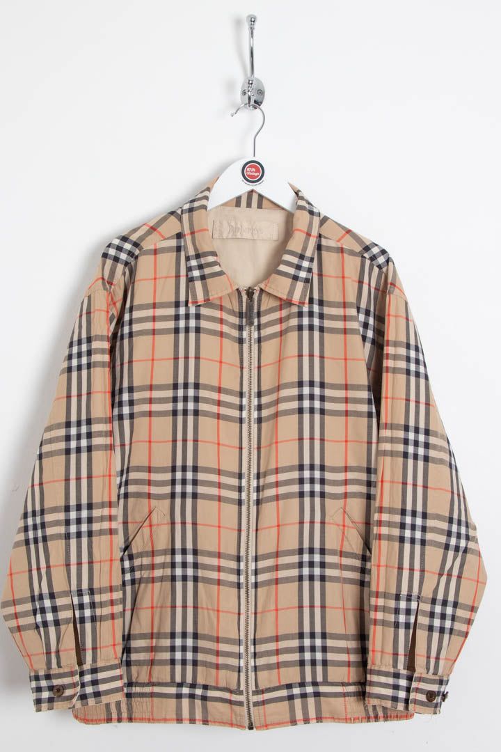 Burberry Nova Check Reversible Harrington Jacket (M) image 1