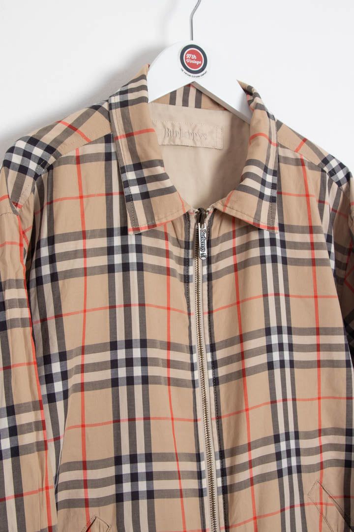 Burberry Nova Check Reversible Harrington Jacket (M) image 12