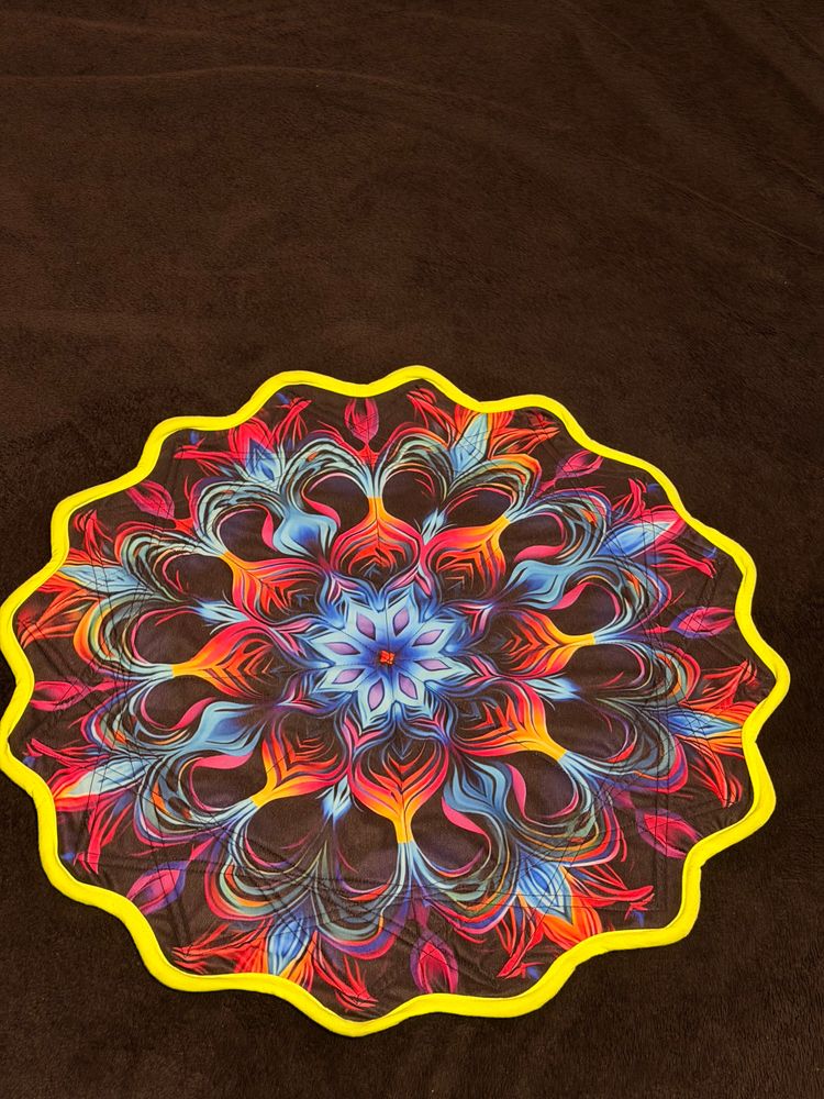 Spinning cloth  Colorful Psychedelic Patterned  6