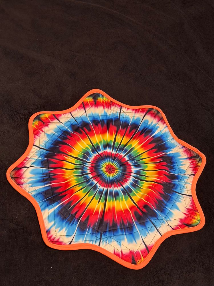 Spinning cloth  Colorful Psychedelic Patterned  3