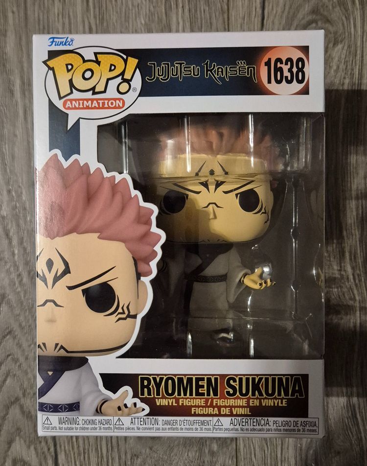 Funko Pop Animation Ryomen Sukuna Vinyl Figure