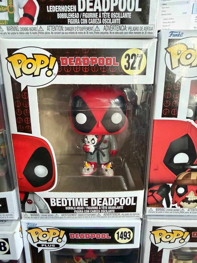 Funko Pop! Deadpool Bedtime Deadpool Figure