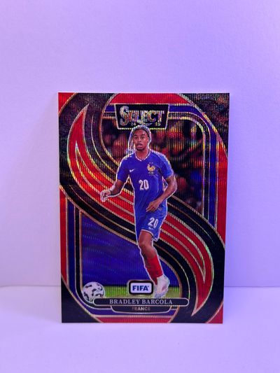 Bradley Barcola /59 France Soccer Trading Card