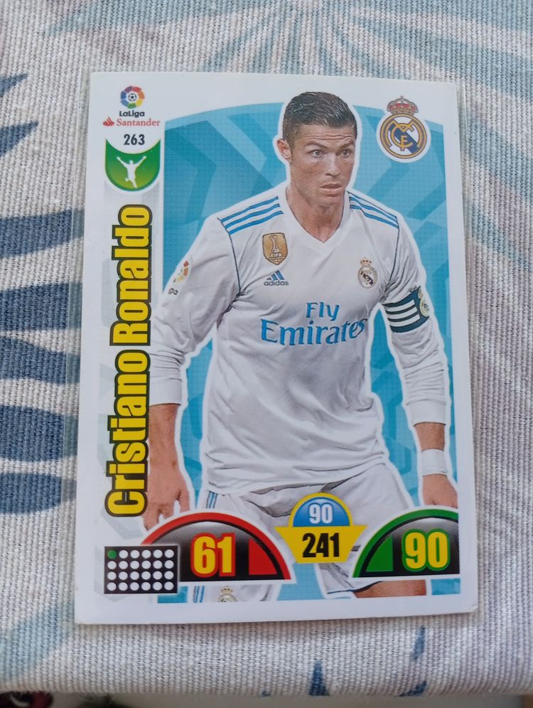 Cristiano Ronaldo Football Trading Card
