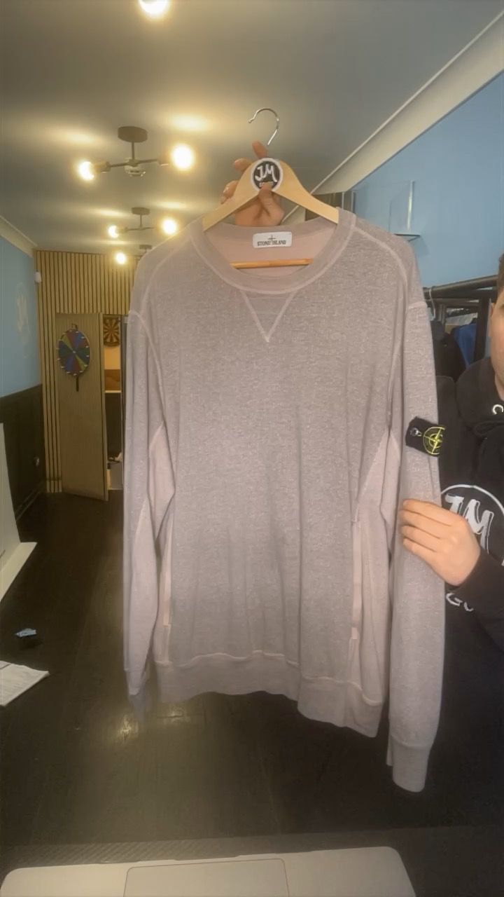 Stone Island 3XL STONE ISLAND PINK SPECKLED JUMPER product image