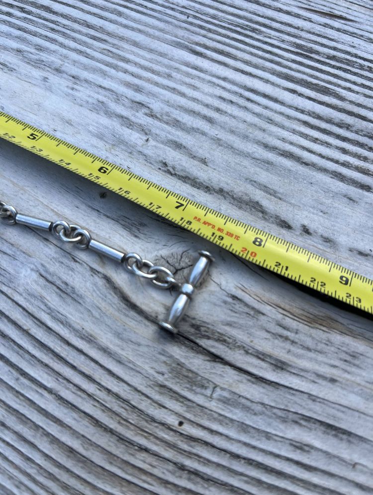 Vintage Sterling Silver Statement Link Bracelet | 7.5 Inch | 26.5g | Heavy Unisex Jewellery 2