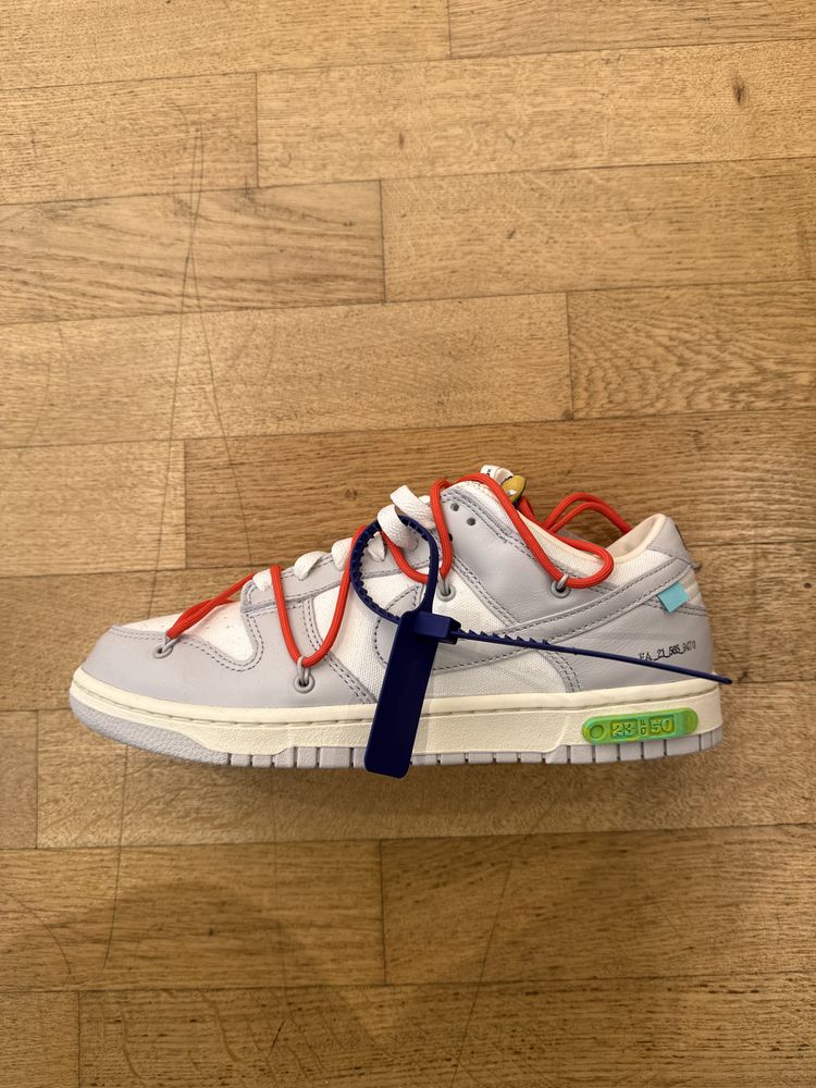  Dunk Low Lot 23 x Off-White *42,5* og all