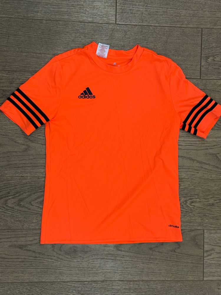 Adidas Orange Short Sleeve Sports Shirt