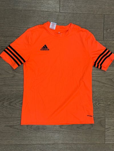 Adidas Orange Short Sleeve Sports Shirt