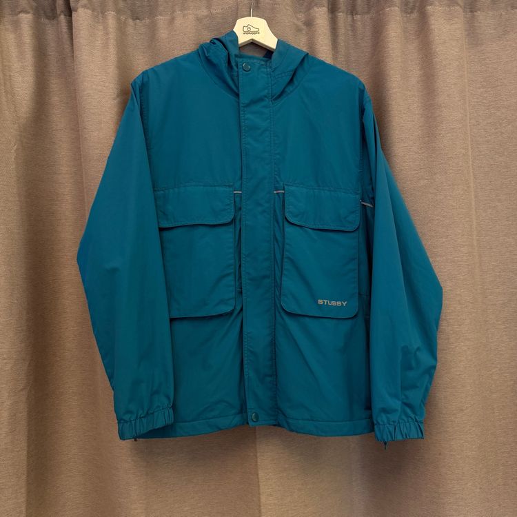Stüssy Hooded Cargo Rain Jacket S image 1
