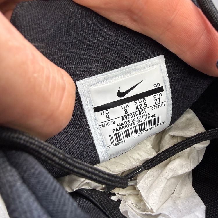 Nike Presto Fly Size UK 8 Black White Men's Trainers AV7011-001 obraz 10