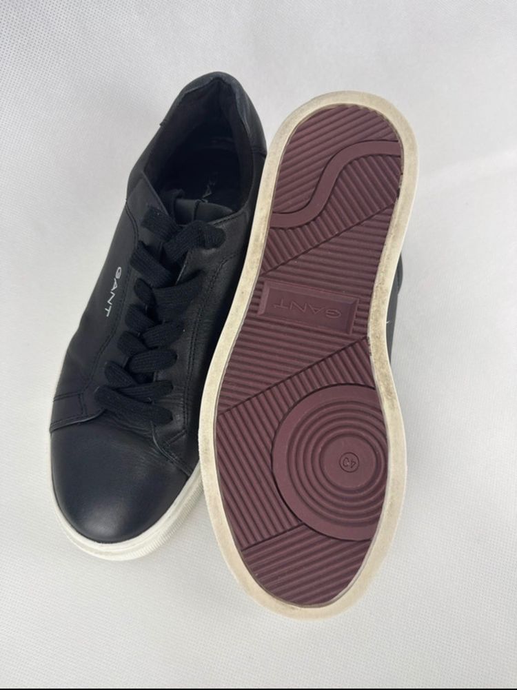 Gant Black Leather Sneakers 3