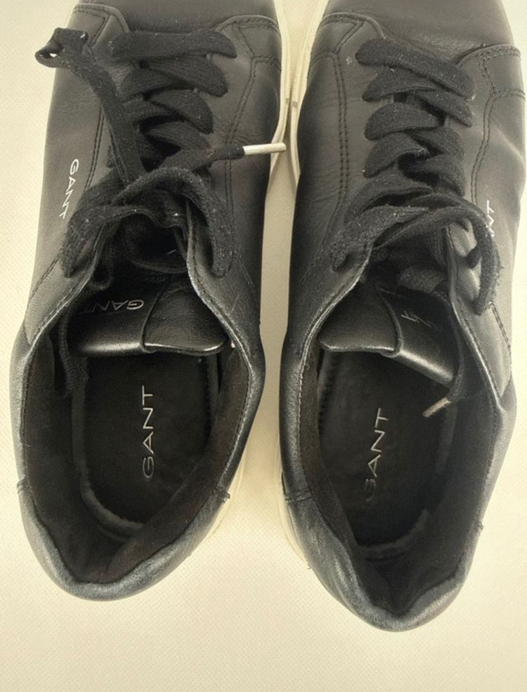 Gant Black Leather Sneakers 2