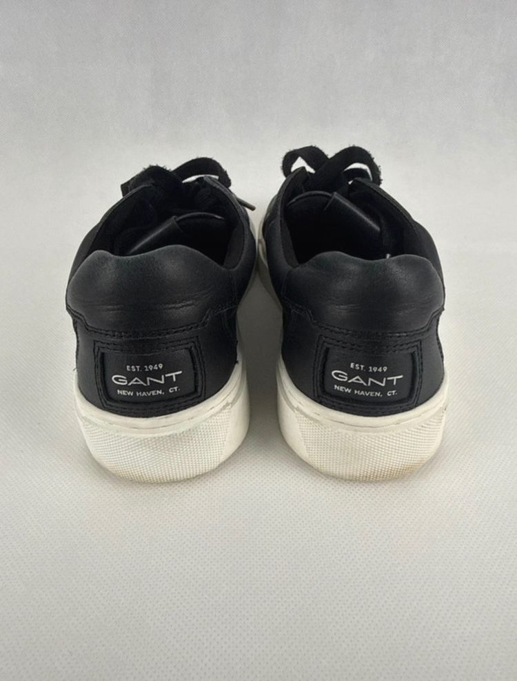 Gant Black Leather Sneakers 4