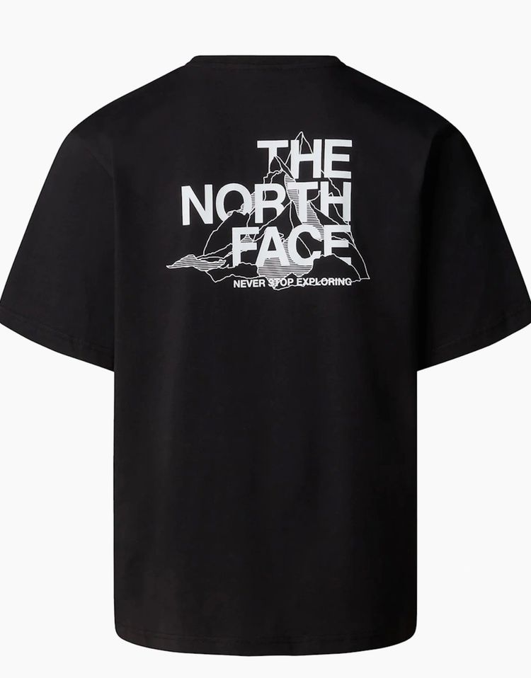 The North Face Mountain Sketch Black Graphic T-Shirt