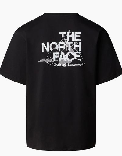 The North Face Mountain Sketch Black Graphic T-Shirt