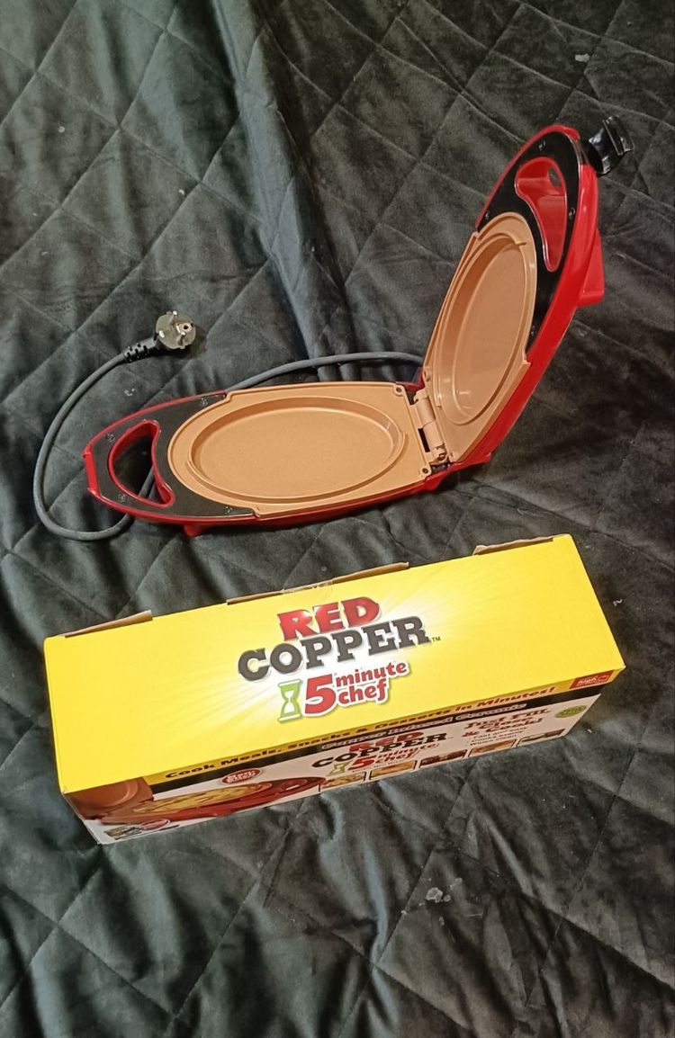 Red Copper 5 Minute Chef Electric Meal Maker image 9