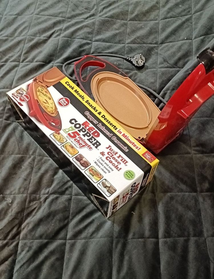 Red Copper 5 Minute Chef Electric Meal Maker image 4