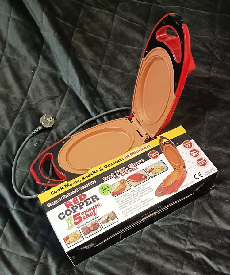 Red Copper 5 Minute Chef Electric Meal Maker image 2