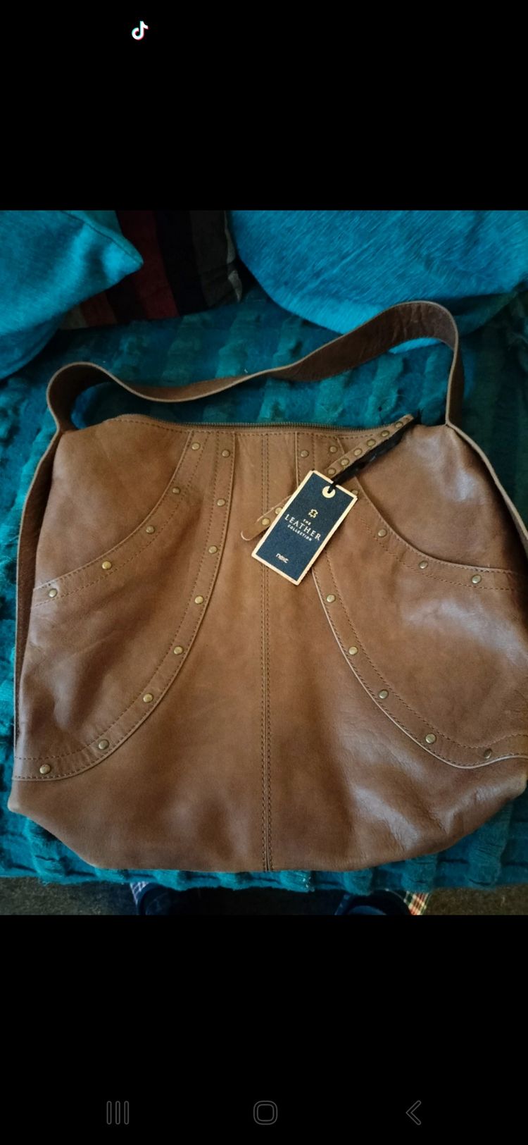 Next New With Tag - Next Brown Leather Shoulder Bag  product image